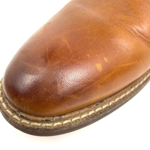 Aston Grey Collection Oxford Dress Men’s Tan/Brown Leather Shoes Size 9 - Picture 13 of 13